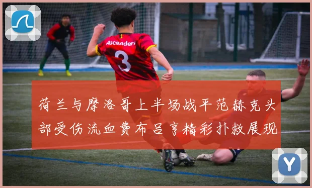 荷兰与摩洛哥上半场战平范赫克头部受伤流血费布吕亨精彩扑救展现实力